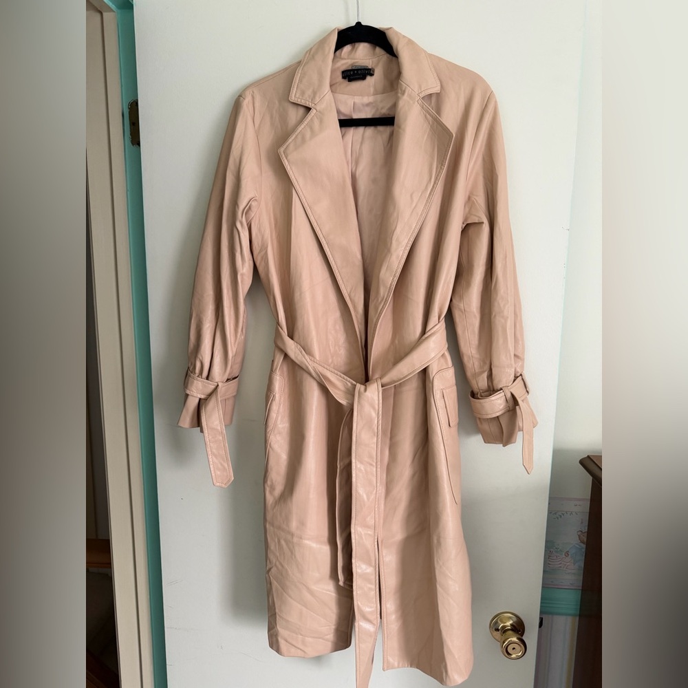 Alice + Olivia Tan  Trench Coat
